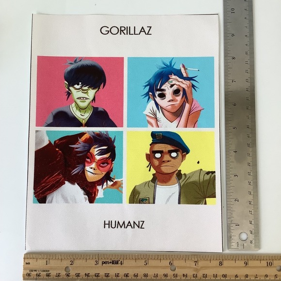Other - Gorillaz Humanz Album Canvas Print 8 x 10